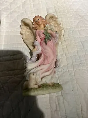 Retired Seraphim Classics Faith The Easter Angel Figurine Roman Inc. 8 In Tall • $15