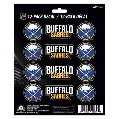 Buffalo Sabres NHL Vinyl Die-Cut Sticker Set / Decal Sheet *Free Shipping • $6.87