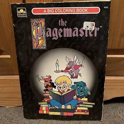 Vintage The Pagemaster Coloring Book  • $19.99