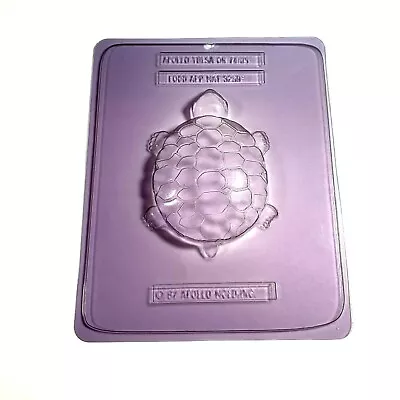 Vintage Candy Mold Turtle Tortise 5.25 Inch Holiday Polymer Clay Fondant Soap • $12.75