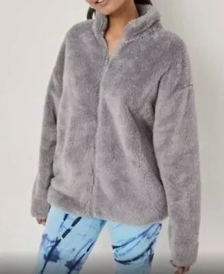 New NWT Victorias Secret PINK Faux Fur Teddy Jacket Women’s M Coat • $24.99
