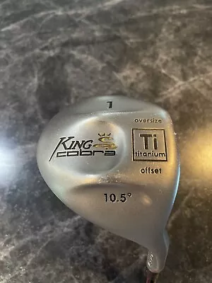 King Cobra Ti Titanium Offset 10.5* Driver 1 Ultralite Stiff Flex R Medium RH • $67.92