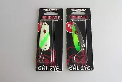 Drawer #16 Set Of Two Eppinger Dardevle Red Eye Evil Eye Spoons New In Package • $9.95