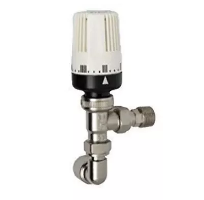 Myson TRV-2-WAY PPV 10mm Push Fit Angle Thermostatic Radiator Valve 2TRV10NPF90 • £19.99