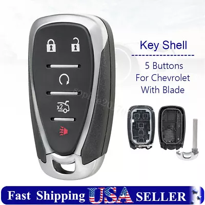 Replacement For 2016 2017 2018 2019 2020 2021 Chevy Malibu Key Fob Remote Shell • $9.89