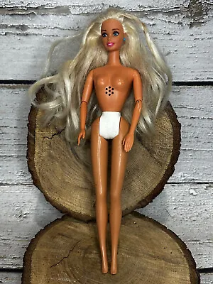 Vintage Talking Barbie Dental Nurse Doll Mattel 1966 Body 1976 Head • $7.99