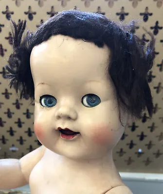 Antique Vintage Walking Doll 53cm High Made In England Moving Head / Eyes & Talk • £79.99