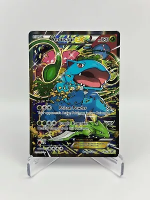 Venusaur EX XY123 Black Star Promo Pokemon Full Art NM/LP • $85