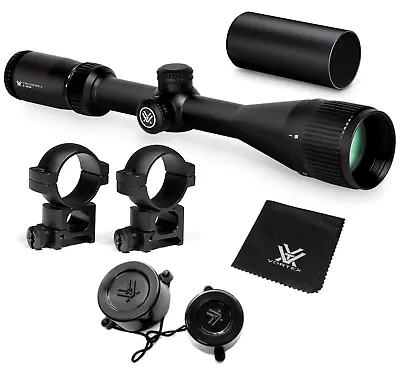 Vortex Optics Crossfire II 6-18x44 AO Dead-Hold BDC Riflescope W/ Rings H Bundle • $219