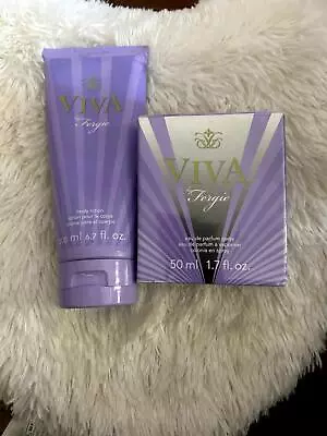 AVON  Viva By Fergie Body Lotion 200ml 6.7 Fl Oz & Eau De Perfume Spray 50ml 1.7 • $35
