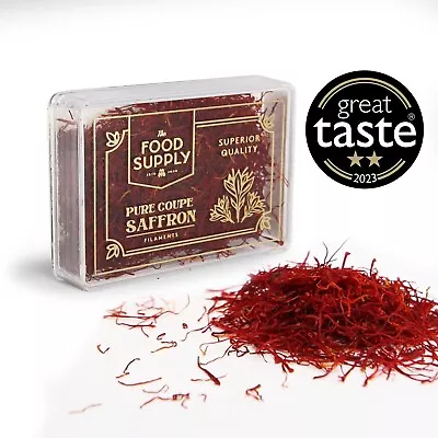 Pure & Natureal Premium 1g Saffron Kesar Spice Filament Highest Grade Certiefied • £4.45