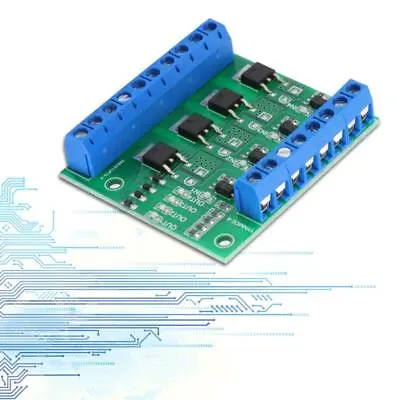 4-Channel PLC Amplifier Module PWM MOSFET Driver 3-20V For DIY Electronics • $7.61