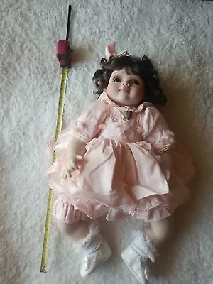  Vintage Marie Osmond Original  Porcelain Doll 21  Toddler  1997 • $19