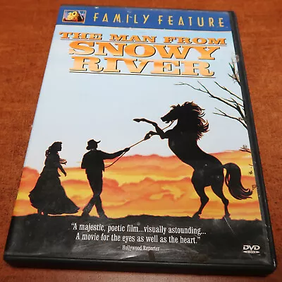 The Man From Snowy River (DVD  Kirk DouglasTom BurlinsonSigrid Thornton1982) • $6.95