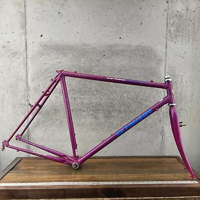 Vintage Schwinn Criss Cross Frame Set 22 In 56 Cm 700c Lugged CRMO   Gravel Tour • $195.99