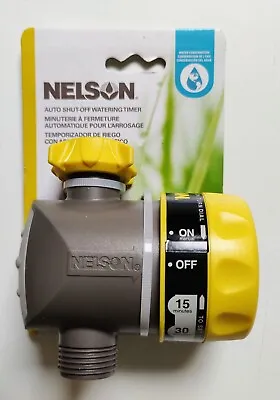 Nelson Auto Shut-Off Watering Timer - Model 5660 - NEW • $16.90