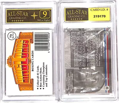 1991 RINGLORDS  Factory Sealed Pack Of  5 Cards Graded ASG 9 NM  #AB • $19.95