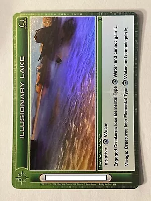 Chaotic Illusionary Lake 206/222 Super Rare Holo Foil Location Card • $7.19