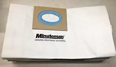 Minuteman MPV31 Wide Area Vacuum Bags 270183PKG Package Of 10 • $74.99