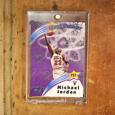 1997 Michael Jordan Ultra Star Power Collector Card #1 Of 20 Fleer Chicago Bulls • $89.99