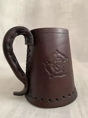 Vintage Tower Of London: One Pint Leather Stein/Tankard • $60