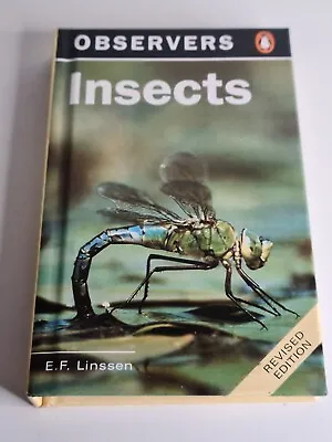 The Observers Book Of Insects 1996 Claremont Penguin • £2.99