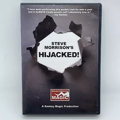 Steve Morrison's Hijacked! DVD OOP Magic DIY Magician Training Card Tricks • $16.96