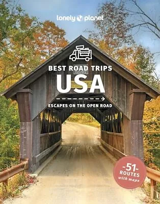 Lonely Planet Best Road Trips USA By Lonely Planet 9781838691943 NEW • £15.14