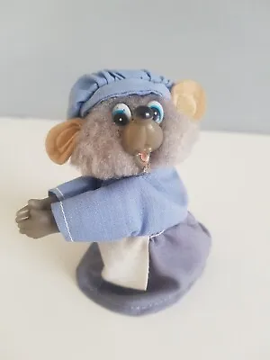 £3.99 • Buy Vintage 80s Toy. Victorian Maid Mouse Clip On Toy. Poseable Head. 80s Retro Toy.