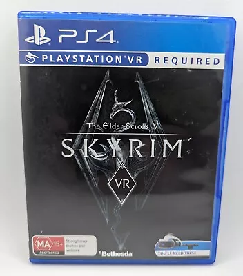 The Elder Scrolls V Skyrim VR - PS4 PlayStation 4   PSVR Free Post  • $22