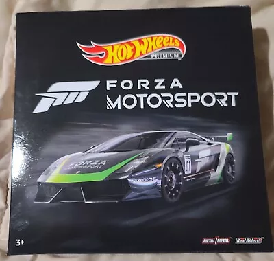 Hot Wheels Forza Motorsport Set Of 5 Car Pack Factory Sealed Collectors Box • $14.99