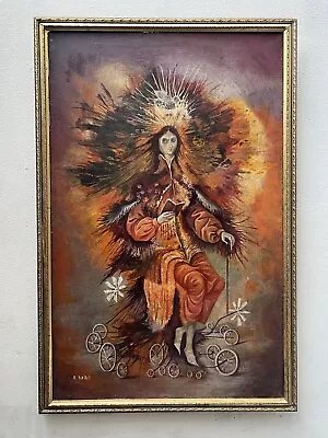 Remedios Varo  Painting Oil Canvas Spanish-mexican Painter Surrealist Art Old • $650