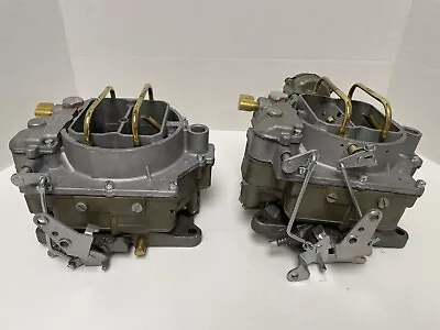 RESTORED PAIR ORIG. CARTER WCFB CARBURETORS 1957- 1961 DUAL QUADS- 2x4 BARRELS • $2900