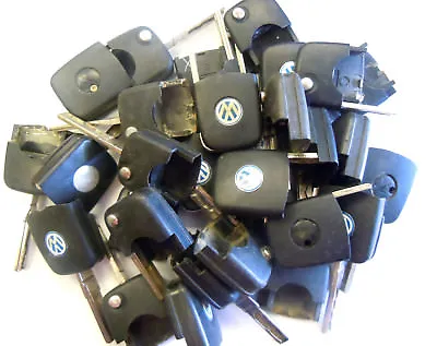 Remote Chip Key Volkswagen Head Transponder Ignition Flip Keyless VW Lot 30 • $26.09