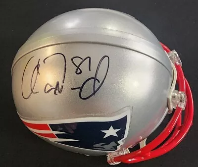 Aaron Hernandez Signed Autographed Patriots Mini Helmet Rare JSA Letter  • $799.95