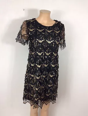 VVM CURVE Flapper Dress Classic Womens Small • $19.95