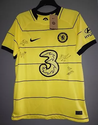 £99.99 • Buy Signed Nike Chelsea Fc Womens Football Away Kit Jersey  Uk Med Bnwt