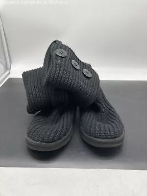 Women's Black UGG Boots Size-8 • $12.99