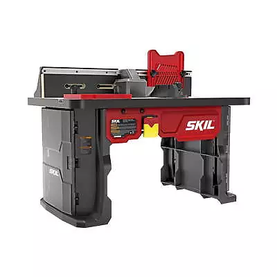 Benchtop Portable Router Table Dual Sided Integrated Bit Storage 2 Featherboards • $210.19