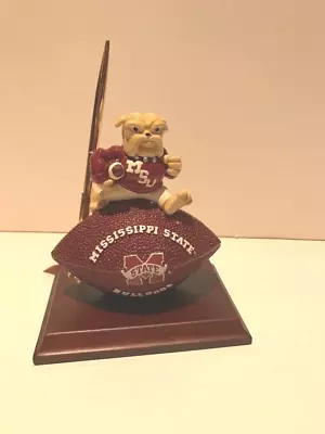 Mississippi State Bulldogs Mascot Desk Pen Clock Set Football License CollegeNEW • $24.99