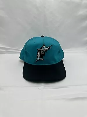 Vintage 90s Florida Marlins MLB Baseball SnapBack Hat  • $14.99