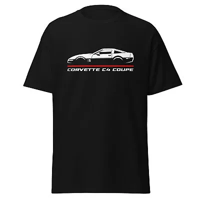 Premium T-shirt For Chevrolet Corvette C4 Coupe 1994 Enthusiast Birthday Gift • $19.97