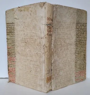 1539 BIBLE COMMENTARY Of Dionysius Carthusianus Antique Apocalypsim VELLUM • $714