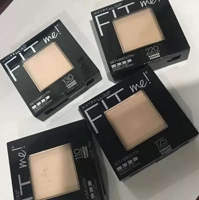 Maybelline Fit Me Set + Smooth Powder CHOOSE COLOR • $9.99