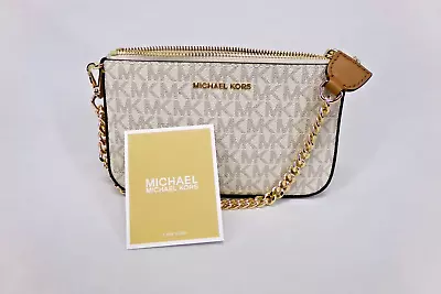 Michael Kors Jet Set Medium Pouchette Handbag NWOT Fast Shipping! • $89.99