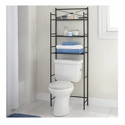 Over Toilet Bathroom Storage Rack Space Saver Shelf  • $44.60