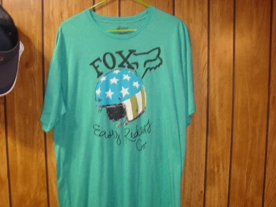 $10 • Buy Fox Racing T-Shirt  Men's XL Graphic Logo Tee  EASY RIDER NWOT