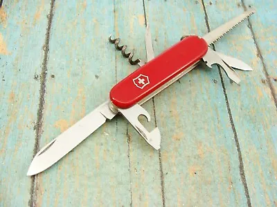 Vintage Victorinox Switzerland Camping Swiss Army Multi Tool Pocket Knife Knives • $25