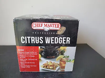 Chef Master Commercial Citrus Slicer  Wedger Perfectly Section Fruits • $39