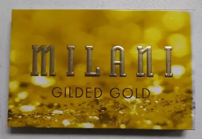 Milani Gilded Gold 32 Oz. Hyper Pigmented Eyeshadow Palette 15 Colors FREE SHIP! • $13.99